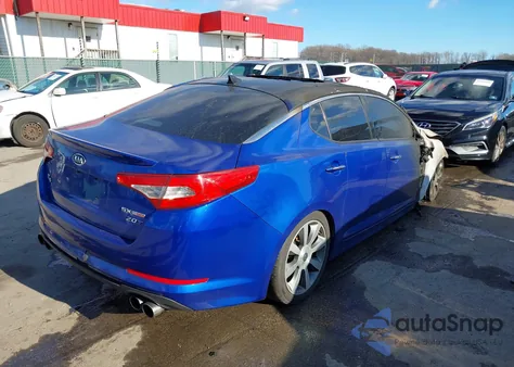 2011 Kia Optima Sx z USA, uszkodzony, nr VIN KNAGR4A69B5091156